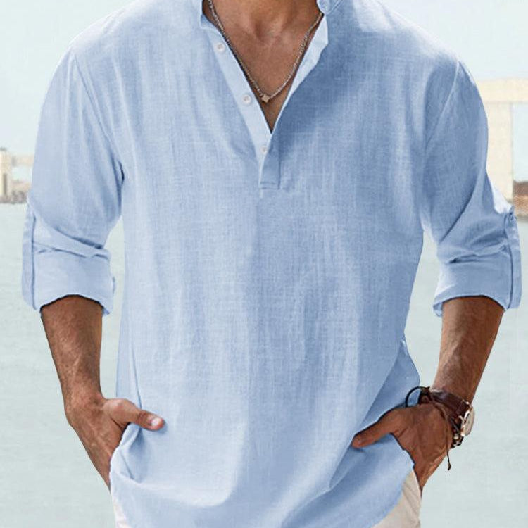 Edoardo | Camicia traspirante in lino