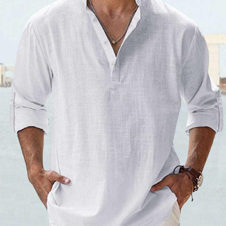 Edoardo | Camicia traspirante in lino
