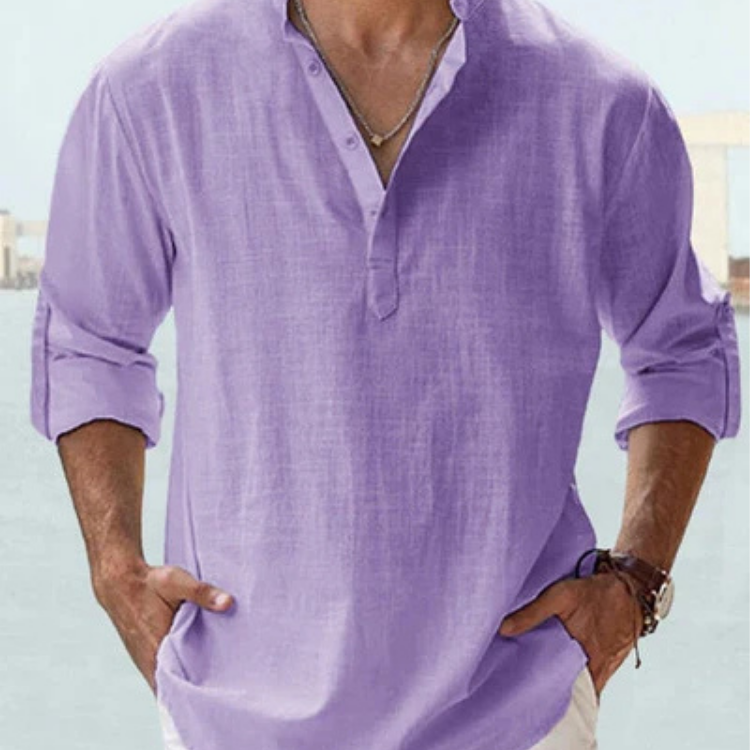Edoardo | Camicia traspirante in lino