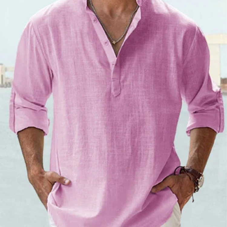 Edoardo | Camicia traspirante in lino