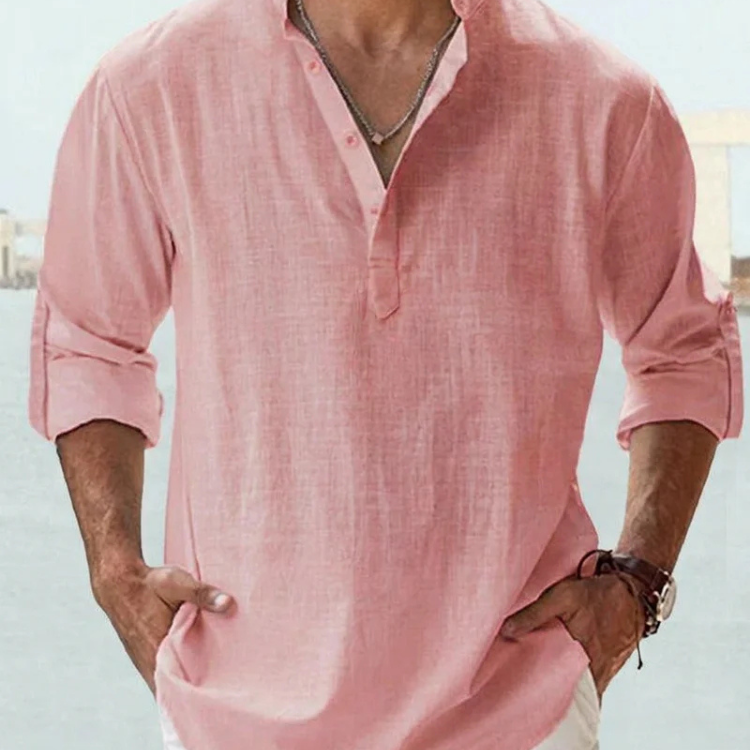 Edoardo | Camicia traspirante in lino