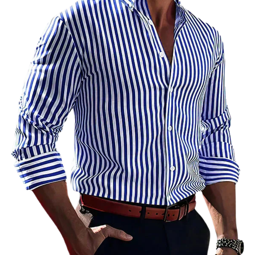 Alessandro elegante a righe
