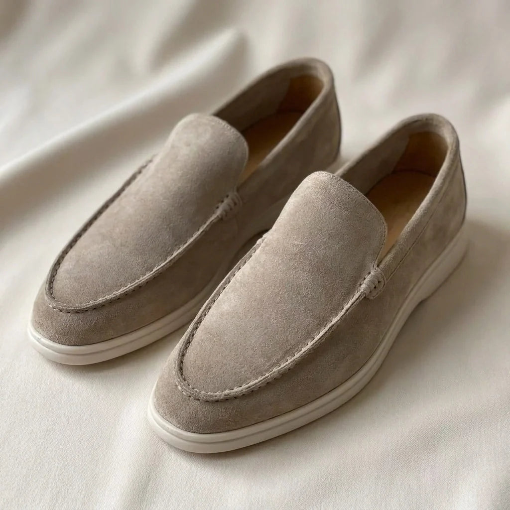 Luca | Mocassino Premium in Camoscio