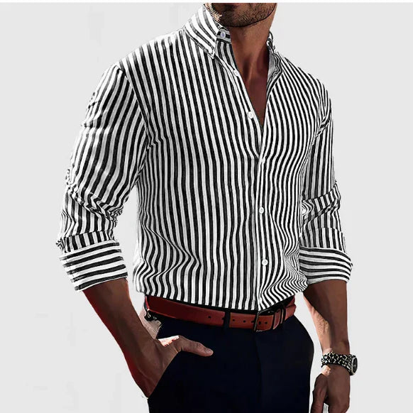 Alessandro elegante a righe